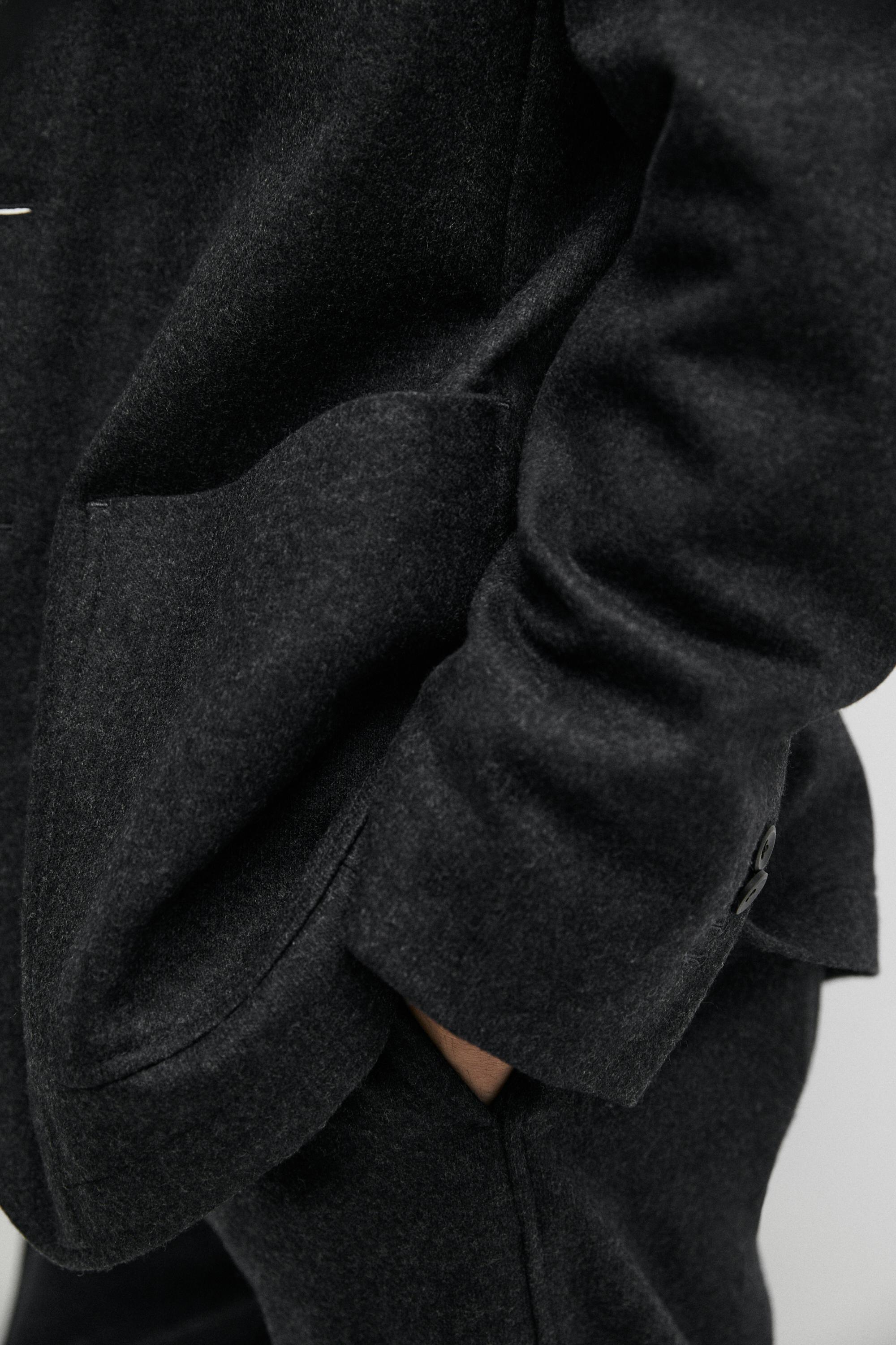 100% wool total look blazer